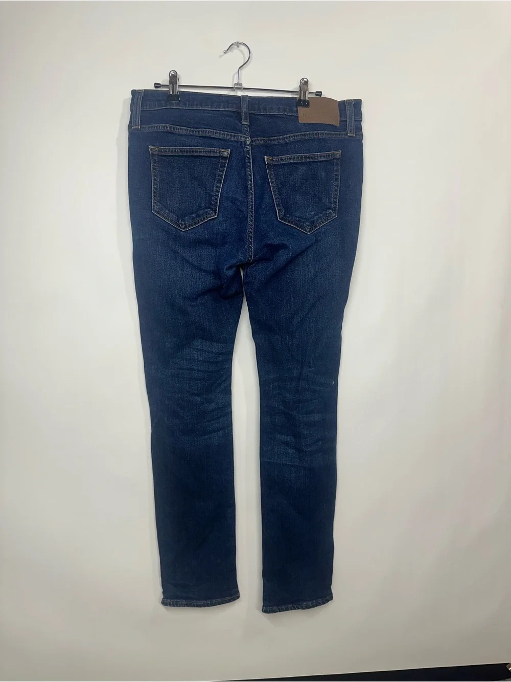 J.Crew Mercantile Flex Jeans Mens 30x30 Dark Wash Stretch Denim Blue